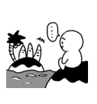 青い鳥に囚われた白ハゲ（個別スタンプ：18）