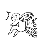 青い鳥に囚われた白ハゲ（個別スタンプ：21）