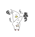 手の生えた鳥2（個別スタンプ：3）