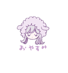 おしゃれな女の子（個別スタンプ：2）