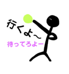 陸上競技画で普段も使える言葉スタンプ（個別スタンプ：6）