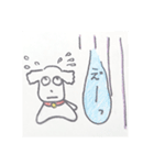 気持ち伝える  シロ犬（個別スタンプ：4）