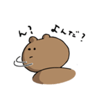 ボールペンクマさん（個別スタンプ：20）