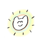 イロジロくんの友達、シロシロくん（個別スタンプ：8）