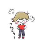 デニム Tシャツ 生活（個別スタンプ：4）