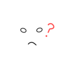 便利でキュートな顔文字風スタンプ（個別スタンプ：6）