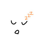 便利でキュートな顔文字風スタンプ（個別スタンプ：21）