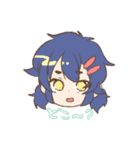 何もわからないまま作った女の子スタンプ（個別スタンプ：6）