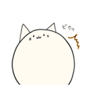 まるいにゃんこ ～しろにゃん～（個別スタンプ：32）