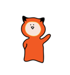 敏感なオレンジ色の猫（個別スタンプ：17）