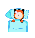 敏感なオレンジ色の猫（個別スタンプ：20）