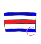 手書き国際信号旗（個別スタンプ：13）