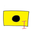 手書き国際信号旗（個別スタンプ：19）