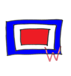 手書き国際信号旗（個別スタンプ：33）