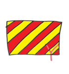 手書き国際信号旗（個別スタンプ：35）