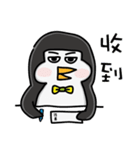 ♡ Fat Dudu - ペンギン ♡（個別スタンプ：10）