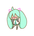 初音ミクのゆるいスタンプ2（個別スタンプ：8）