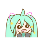 初音ミクのゆるいスタンプ2（個別スタンプ：11）