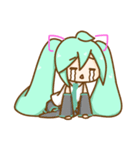 初音ミクのゆるいスタンプ2（個別スタンプ：25）