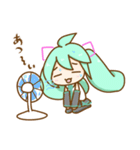 初音ミクのゆるいスタンプ2（個別スタンプ：31）