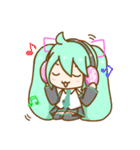 初音ミクのゆるいスタンプ2（個別スタンプ：34）
