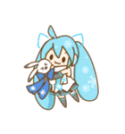 初音ミクのゆるいスタンプ2（個別スタンプ：38）