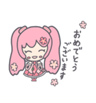 桜ミク～日常+春編～(初音ミク)（個別スタンプ：29）