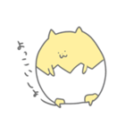 たまごねこ。（個別スタンプ：10）