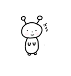 ぼよよ星人の変な言葉（個別スタンプ：1）