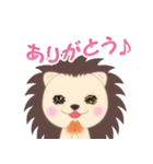 ハリネズミのロロ（個別スタンプ：4）