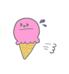 アイスクリームのトムちゃんスタンプ（個別スタンプ：3）
