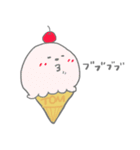 アイスクリームのトムちゃんスタンプ（個別スタンプ：35）