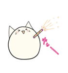 まるいにゃんこ ～夏～（個別スタンプ：24）