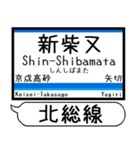 北総線 成田空港線 駅名 シンプル＆いつでも（個別スタンプ：2）