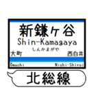 北総線 成田空港線 駅名 シンプル＆いつでも（個別スタンプ：9）