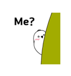 こんにちは！ 私は？い鳥です。（個別スタンプ：3）