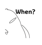 こんにちは！ 私は？い鳥です。（個別スタンプ：6）