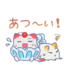 暑い夏に便利なかき氷ねこスタンプ（個別スタンプ：4）