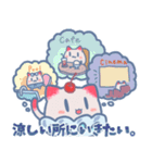 暑い夏に便利なかき氷ねこスタンプ（個別スタンプ：14）