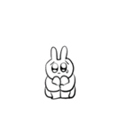 ぴょんぴょんうさぎさん（個別スタンプ：8）