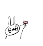 ぴょんぴょんうさぎさん（個別スタンプ：38）