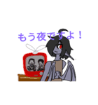 大きな手の悪魔くん（個別スタンプ：3）