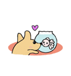 ポチとしらたま（個別スタンプ：2）