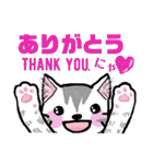 にゃんころりん、毎日使えるスタンプ♪（個別スタンプ：3）