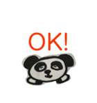 パンダックス。（個別スタンプ：1）