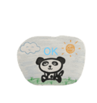 パンダックス。（個別スタンプ：3）