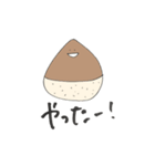 さんかくの食べ物です（個別スタンプ：3）