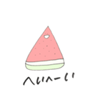さんかくの食べ物です（個別スタンプ：34）