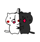 白と黒の毎日2（個別スタンプ：15）