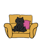 白と黒の毎日2（個別スタンプ：25）